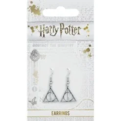 Pendientes Símbolo Reliquias De La Muerte Harry Potter