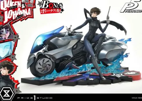 Persona 5 Estatua Premium Masterline Series 1/4 Makoto Niijima «Queen» & Johanna Bonus Version 42 cm