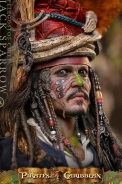 Piratas del Caribe: El Cofre del Hombre Muerto Figura DX 1/6 Pelegostos Chief Jack Sparrow