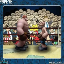 Popeye Figuras 5 Points Deluxe Set Popeye & Oxheart 9 cm