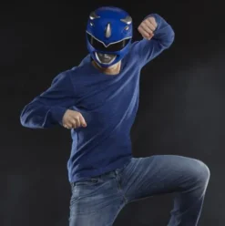 Power Rangers Lightning Collection Mighty Morphin Blue Ranger Helmet