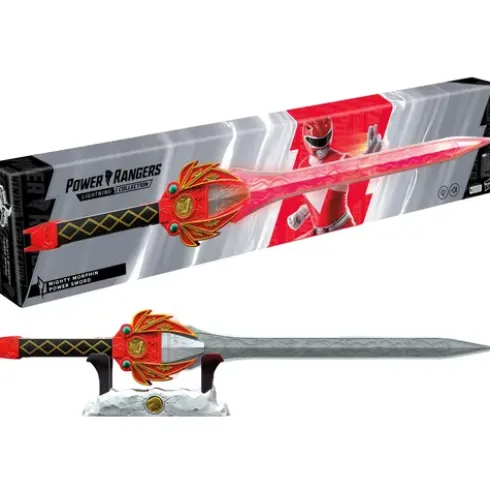 Power Rangers Lightning Collection Mighty Morphin Red Ranger Power Sword