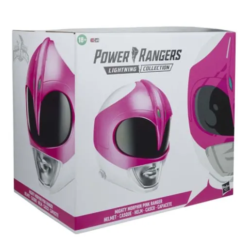 Power Rangers Lightning Collection Mighty Morphin Pink Helmet