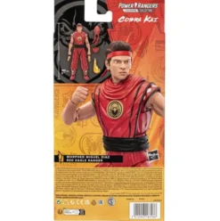 Power Rangers Lightning Collection Mighty Morphin X Cobra Kai Miguel Diaz Morphed Red Eagle Ranger