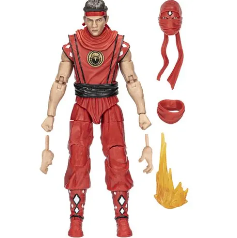 Power Rangers Lightning Collection Mighty Morphin X Cobra Kai Miguel Diaz Morphed Red Eagle Ranger