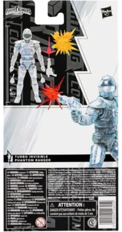 Power Rangers Lightning Collection Figura Turbo Invisible Phantom Ranger