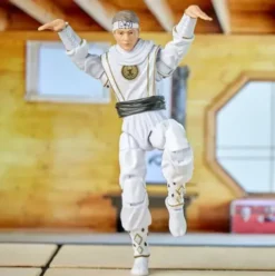 Power Rangers Lightning Collection Mighty Morphin X Cobra Kai Daniel LaRusso Morphed White Crane Ranger