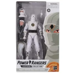 Power Rangers Lightning Collection Monsters Mighty Morphin Ninja White Ranger