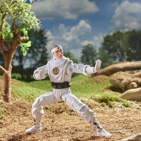 Power Rangers Lightning Collection Monsters Mighty Morphin Ninja White Ranger