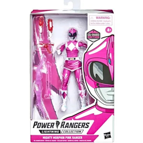 Power Rangers Lightning Collection Cel-Shaded Mighty Morphin Pink Ranger