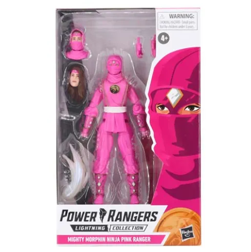 Power Rangers Lightning Collection Monsters Mighty Morphin Ninja Pink Ranger