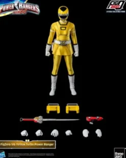 Power Rangers Turbo Figura FigZero 1/6 Yellow Turbo Power Ranger 30 cm
