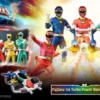 Power Rangers Turbo Pack de 5 Figuras FigZero 1/6 Turbo Power Rangers 30 cm