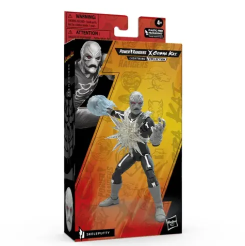 Power Rangers x Cobra Kai Ligtning Collection Figura Skeleputty