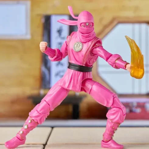 Power Rangers x Cobra Kai Ligtning Collection Figura Morphed Samantha LaRusso Pink Mantis Ranger