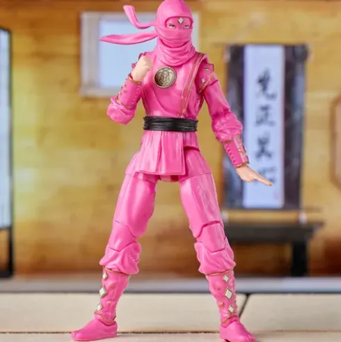 Power Rangers x Cobra Kai Ligtning Collection Figura Morphed Samantha LaRusso Pink Mantis Ranger