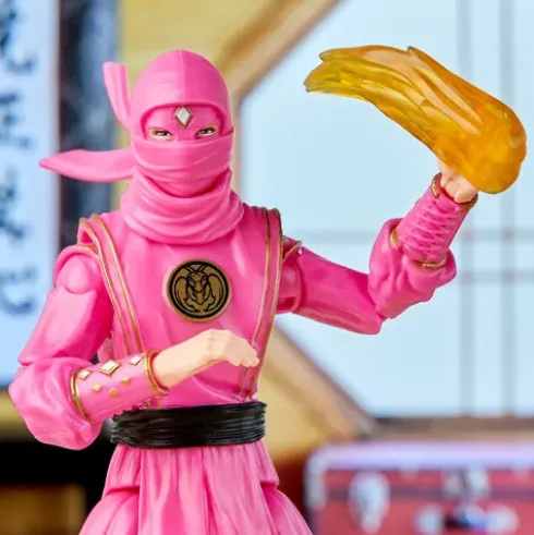 Power Rangers x Cobra Kai Ligtning Collection Figura Morphed Samantha LaRusso Pink Mantis Ranger