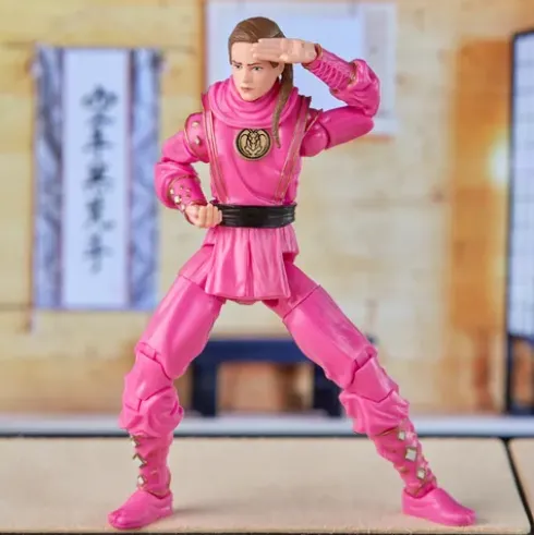 Power Rangers x Cobra Kai Ligtning Collection Figura Morphed Samantha LaRusso Pink Mantis Ranger