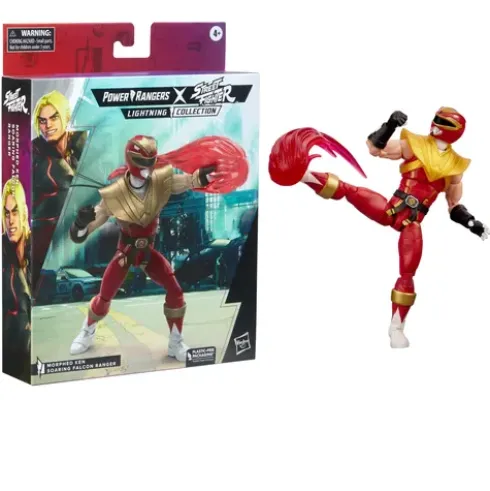 Power Rangers X Street Fighter Lightning Collection Morphed Ken Soaring Falcon