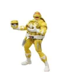 Power Rangers X Teenage Mutant Ninja Turtles Lightning Collection Morphed Michelangelo and Morphed April O’Neil