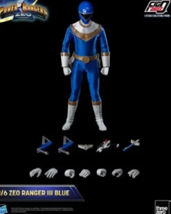 Power Rangers Zeo Figura FigZero 1/6 Ranger III Blue 30 cm