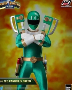 Power Rangers Zeo Figura FigZero 1/6 Ranger IV Green 30 cm