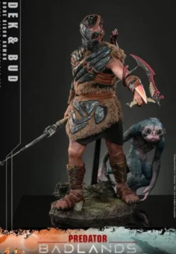 Predator: Badlands Movie Masterpiece Pack de 2 Figuras 1/6 Dek (Bone Bison Armor) and Bud 31 cm