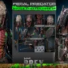 Predator: Prey Figura Movie Masterpiece 1/6 Feral Predator (Battle Damaged Version) 37 cm