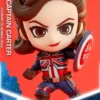 ¿Qué pasaría si…? Minifigura Cosbaby (S) Captain Carter 10 cm