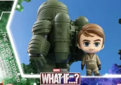 ¿Qué pasaría si…? Minifiguras Cosbaby (S) Hydra Stomper & Steve Rogers 10 cm