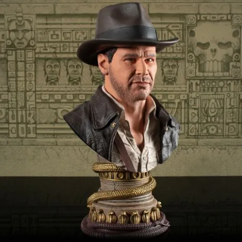Raiders of the Lost Ark Indiana Jones Legends in 3-Dimensions Bust