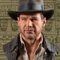 Raiders of the Lost Ark Indiana Jones Legends in 3-Dimensions Bust