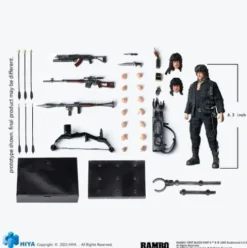 Rambo Figura 1/12 Exquisite Super Series First Blood III John Rambo 16 cm