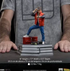 Regreso al Futuro Estatua 1/10 Art Scale Marty McFly 20 cm