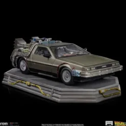Regreso al Futuro Estatua 1/10 Art Scale DeLorean Full Set 23 cm