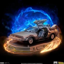 Regreso al Futuro Estatua 1/10 Art Scale DeLorean Full Set 23 cm
