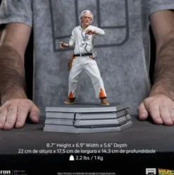 Regreso al Futuro Estatua 1/10 Art Scale Doc Brown 22 cm