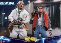 Regreso al futuro Figura Movie Masterpiece 1/6 Doc Brown 30 cm