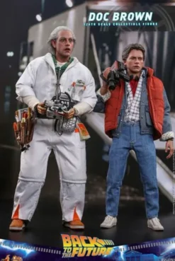 Regreso al futuro Figura Movie Masterpiece 1/6 Doc Brown 30 cm