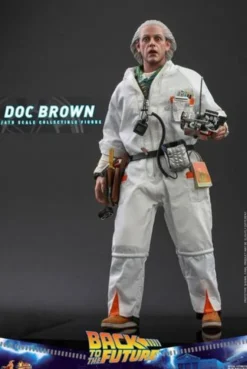 Regreso al futuro Figura Movie Masterpiece 1/6 Doc Brown 30 cm
