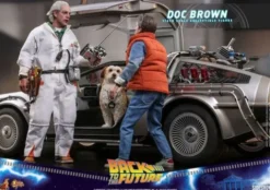 Regreso al futuro Figura Movie Masterpiece 1/6 Doc Brown 30 cm
