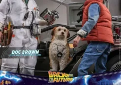 Regreso al futuro Figura Movie Masterpiece 1/6 Doc Brown 30 cm
