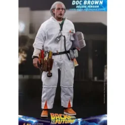 Regreso al futuro Figura Movie Masterpiece 1/6 Doc Brown (Deluxe Version) 30 cm Hot Toys
