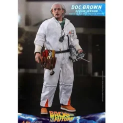 Regreso al futuro Figura Movie Masterpiece 1/6 Doc Brown (Deluxe Version) 30 cm Hot Toys
