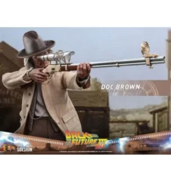 Regreso al futuro III Figura Movie Masterpiece 1/6 Doc Brown 32 cm Hot Toys