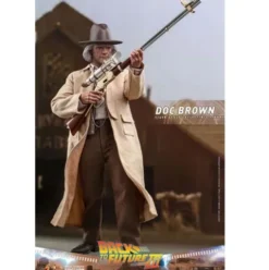 Regreso al futuro III Figura Movie Masterpiece 1/6 Doc Brown 32 cm Hot Toys
