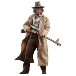 Regreso al futuro III Figura Movie Masterpiece 1/6 Doc Brown 32 cm Hot Toys