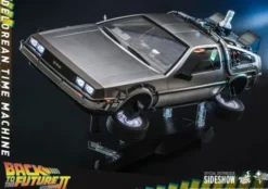 Regreso al Futuro II Vehículo Movie Masterpiece 1/6 DeLorean Time Machine 72 cm