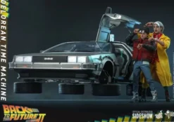 Regreso al Futuro II Vehículo Movie Masterpiece 1/6 DeLorean Time Machine 72 cm