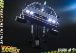 Regreso al Futuro II Vehículo Movie Masterpiece 1/6 DeLorean Time Machine 72 cm